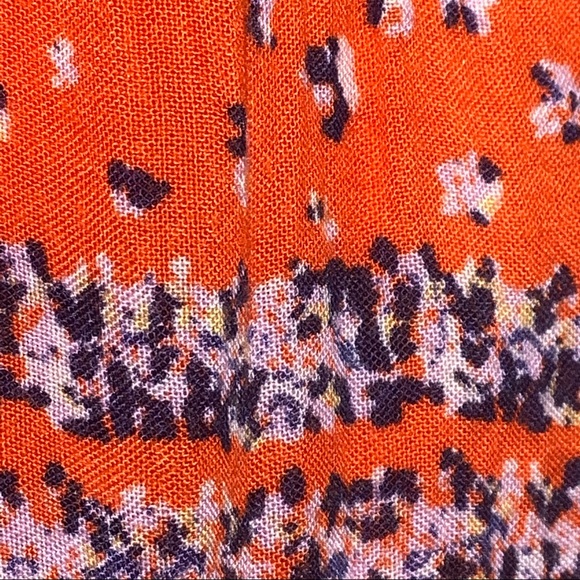 Free People Rare Feeling Orange Maxi Dress - Picture 9 of 16